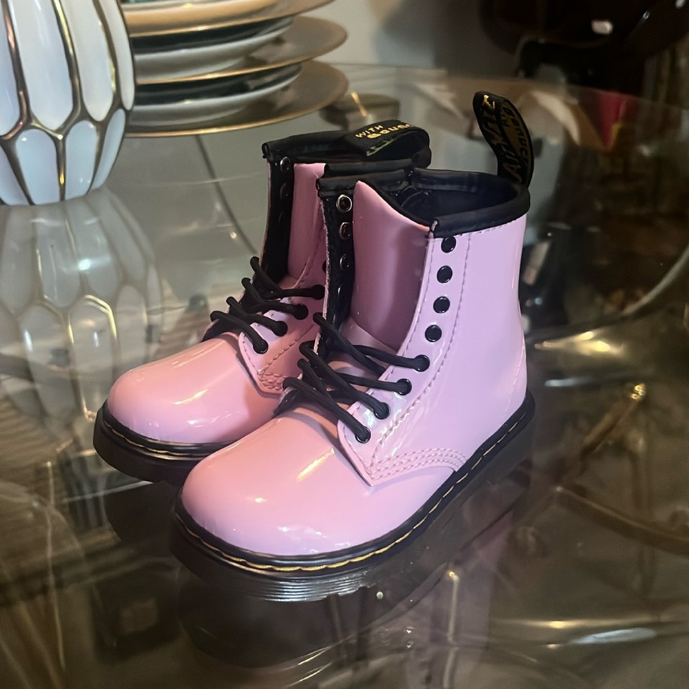 Toddler girl Dr. Marten’s Pink Boots